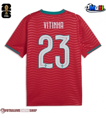 Portugalsko Vitinha #23 Domácí Dres MS 2026 Krátkým Rukávem